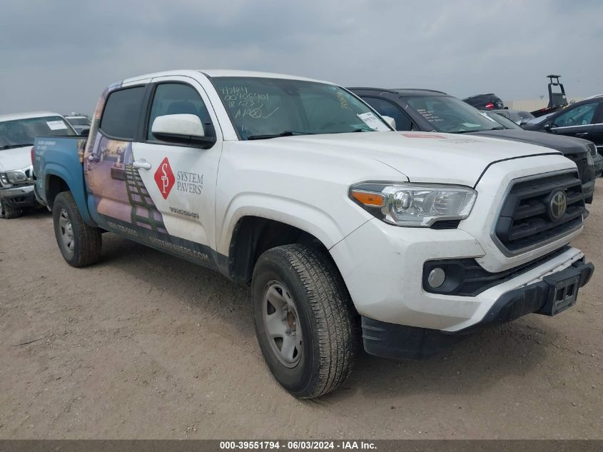 2020 Toyota Tacoma Double Cab/Sr/Sr5 VIN: 5TFAX5GN9LX187233 Lot: 39551794