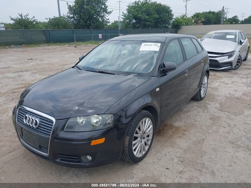 2006 Audi A3 2.0T VIN: WAUNF78P96A199340 Lot: 39551796
