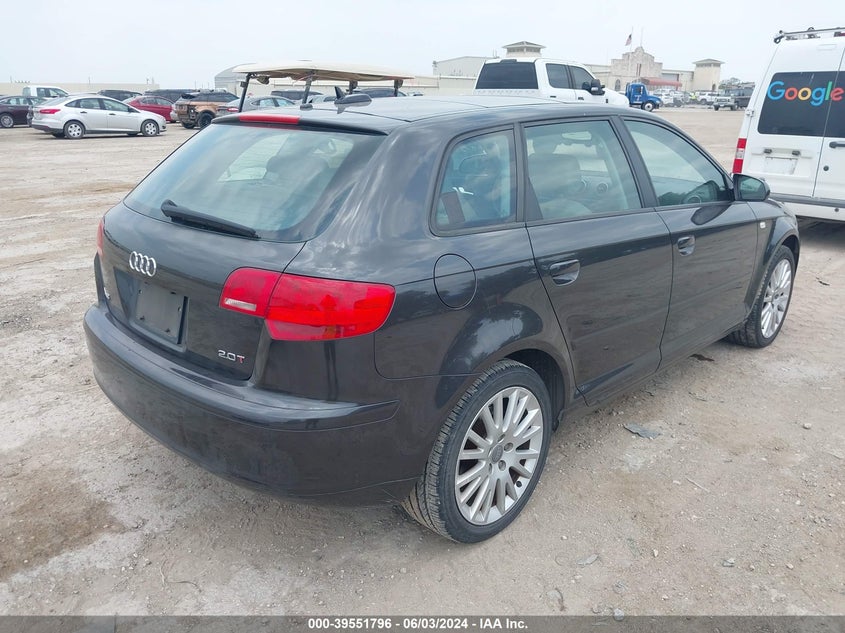 2006 Audi A3 2.0T VIN: WAUNF78P96A199340 Lot: 39551796