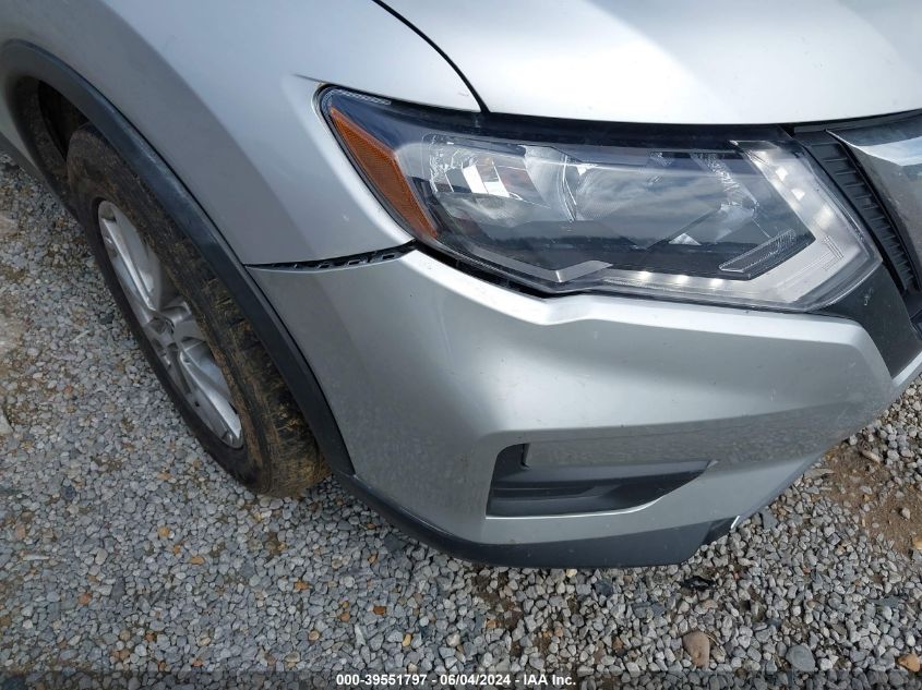 2017 Nissan Rogue Sv VIN: KNMAT2MT7HP536376 Lot: 39551797