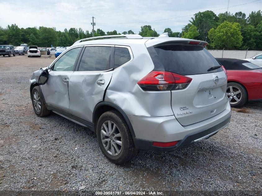 2017 Nissan Rogue Sv VIN: KNMAT2MT7HP536376 Lot: 39551797