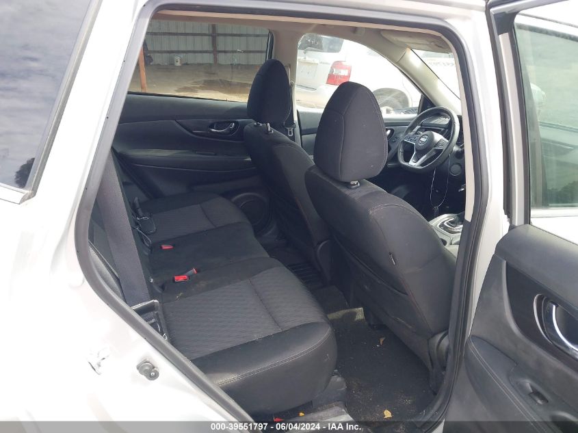 2017 Nissan Rogue Sv VIN: KNMAT2MT7HP536376 Lot: 39551797