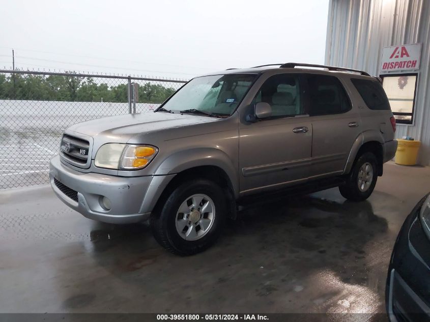 2004 Toyota Sequoia Sr5 V8 VIN: 5TDZT34A14S220477 Lot: 39551800