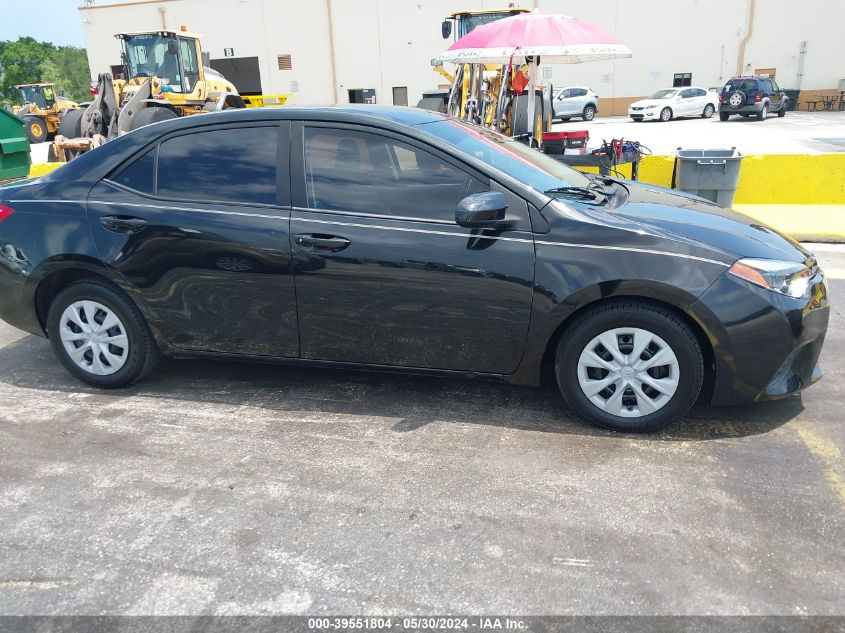 2015 TOYOTA COROLLA L - 2T1BURHE0FC310116