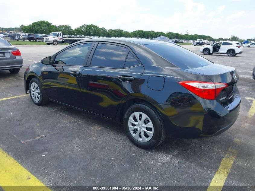 2015 Toyota Corolla L VIN: 2T1BURHE0FC310116 Lot: 39551804