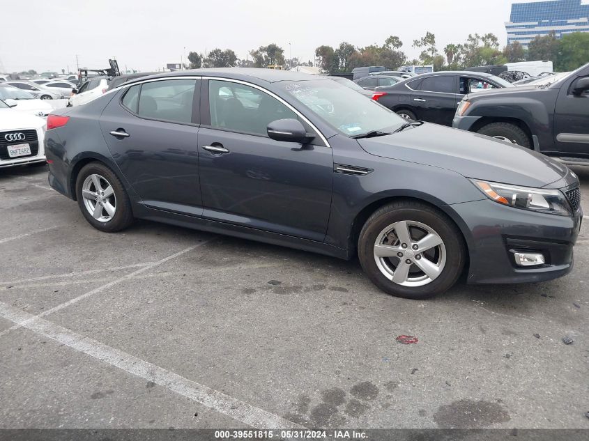 2015 Kia Optima Lx VIN: KNAGM4A77F5634226 Lot: 39551815