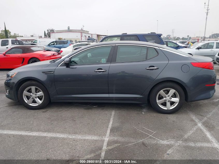 2015 Kia Optima Lx VIN: KNAGM4A77F5634226 Lot: 39551815