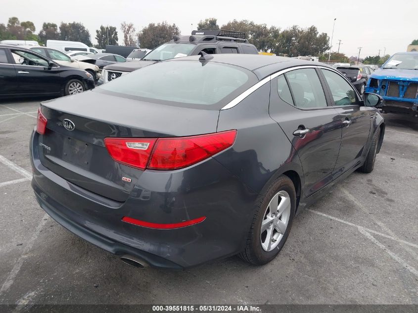 2015 Kia Optima Lx VIN: KNAGM4A77F5634226 Lot: 39551815