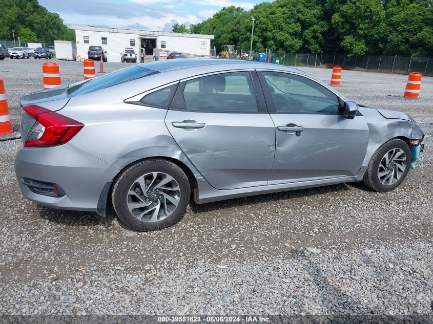 2016 Honda Civic Ex VIN: 2HGFC2F72GH553273 Lot: 39551823