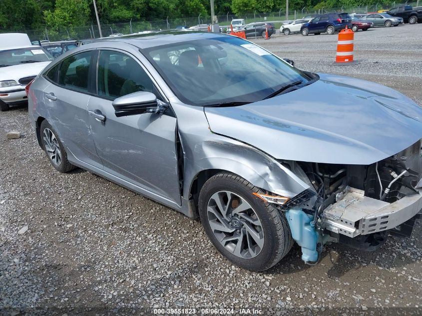 2016 Honda Civic Ex VIN: 2HGFC2F72GH553273 Lot: 39551823