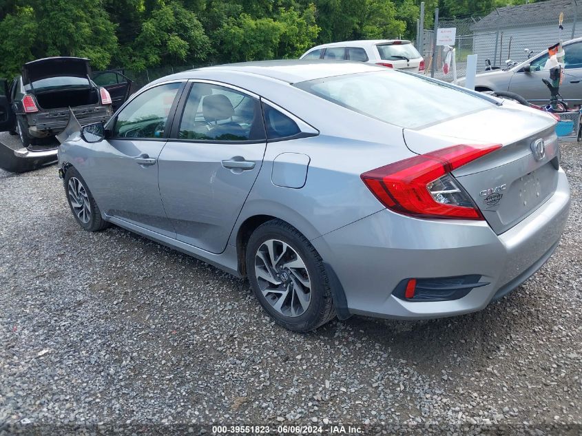 2016 Honda Civic Ex VIN: 2HGFC2F72GH553273 Lot: 39551823