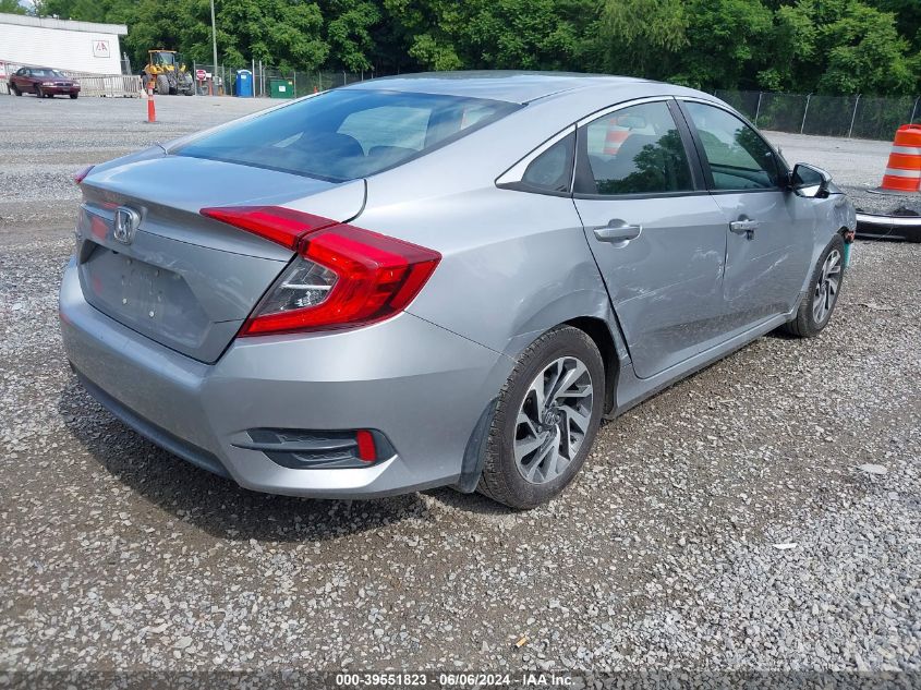 2016 Honda Civic Ex VIN: 2HGFC2F72GH553273 Lot: 39551823