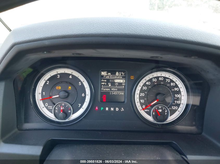 2014 RAM 1500 TRADESMAN - 1C6RR7FT7ES423443