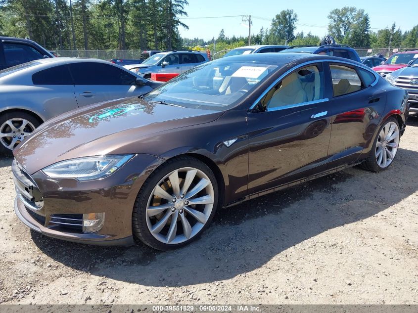 2012 Tesla Model S Performance/Signature Performance VIN: 5YJSA1DP9CFP01869 Lot: 39551829