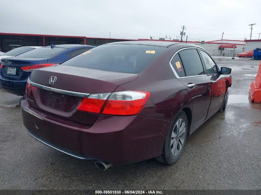 2014 Honda Accord Lx VIN: 1HGCR2F31EA178079 Lot: 39551830