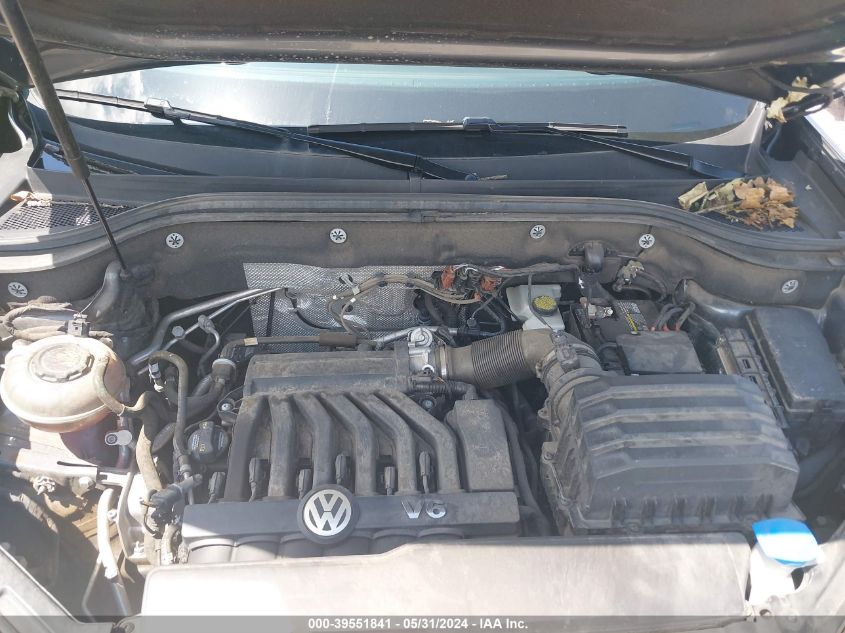 2020 Volkswagen Atlas 3.6L V6 Sel VIN: 1V2ER2CA5LC504489 Lot: 39551841