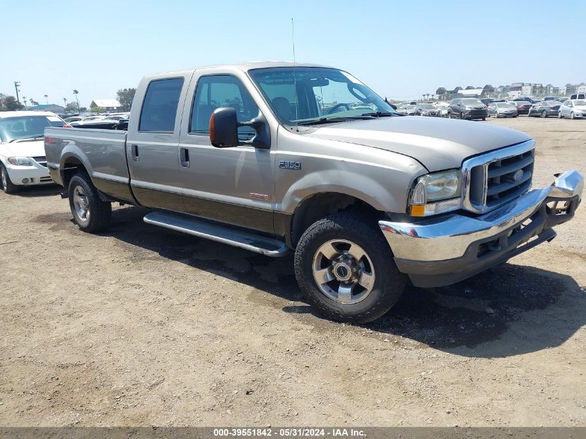 2004 Ford F-350 Lariat/Xl/Xlt VIN: 1FTSW31P44ED38207 Lot: 39551842