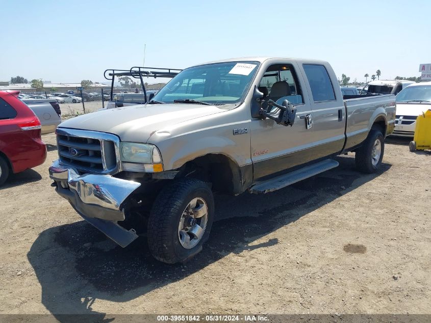 2004 Ford F-350 Lariat/Xl/Xlt VIN: 1FTSW31P44ED38207 Lot: 39551842