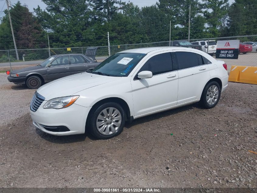 2014 Chrysler 200 Lx VIN: 1C3CCBAB1EN211724 Lot: 39551861