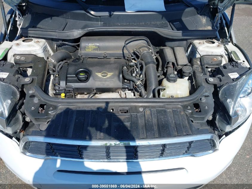 2012 Mini Cooper S Countryman VIN: WMWZC5C51CWL59603 Lot: 39551869