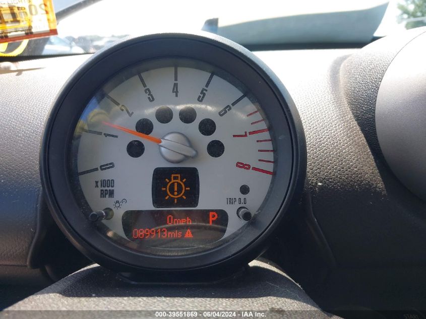 2012 Mini Cooper S Countryman VIN: WMWZC5C51CWL59603 Lot: 39551869