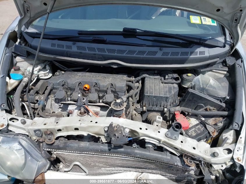 2009 Honda Civic Lx VIN: 2HGFA16519H361005 Lot: 39551877