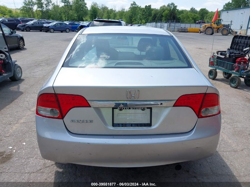 2009 Honda Civic Lx VIN: 2HGFA16519H361005 Lot: 39551877