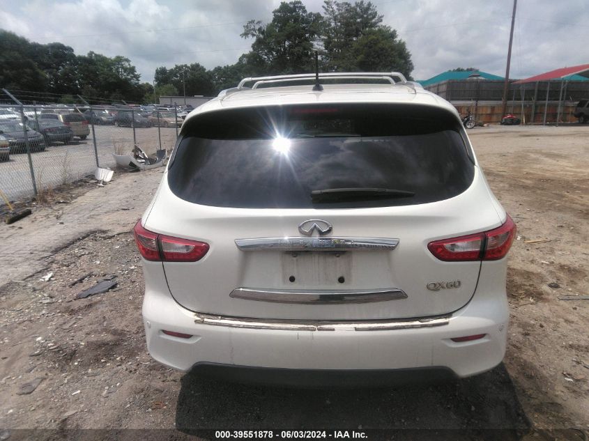 2015 Infiniti Qx60 VIN: 5N1AL0MMXFC508567 Lot: 39551878