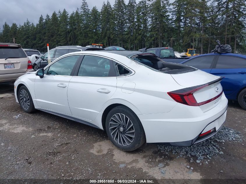 2020 Hyundai Sonata Hybrid Limited VIN: KMHL54JJXLA016181 Lot: 39551880