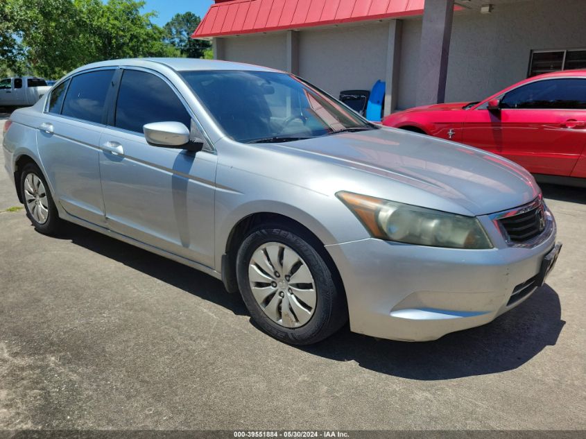 2010 Honda Accord Lx VIN: 1HGCP2F39AA184986 Lot: 39551884