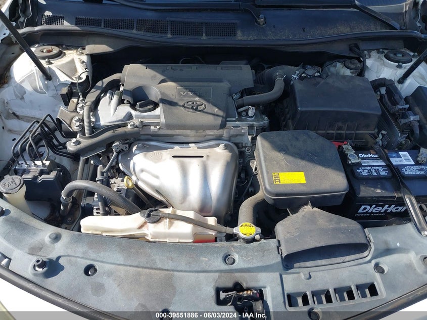 2012 Toyota Camry Se VIN: 4T1BF1FK5CU615206 Lot: 39551886