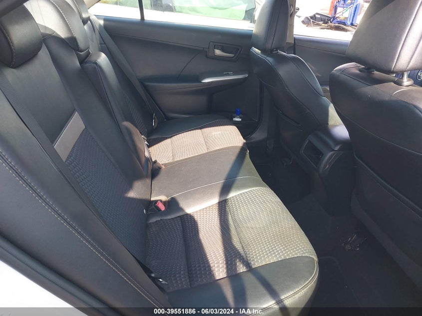 2012 Toyota Camry Se VIN: 4T1BF1FK5CU615206 Lot: 39551886