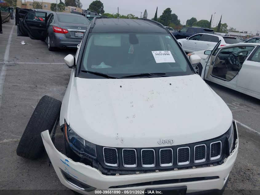 2020 Jeep Compass Limited Fwd VIN: 3C4NJCCB5LT150596 Lot: 39551890