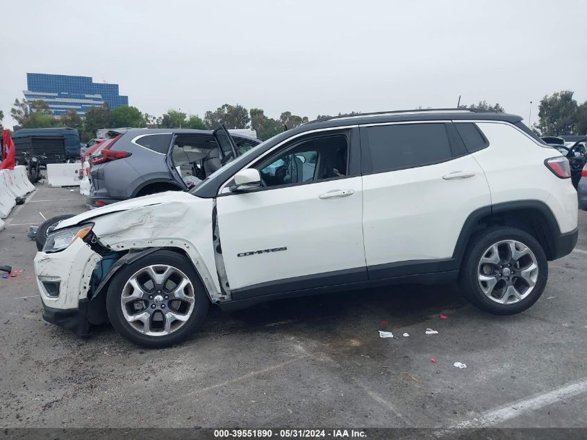 2020 Jeep Compass Limited Fwd VIN: 3C4NJCCB5LT150596 Lot: 39551890