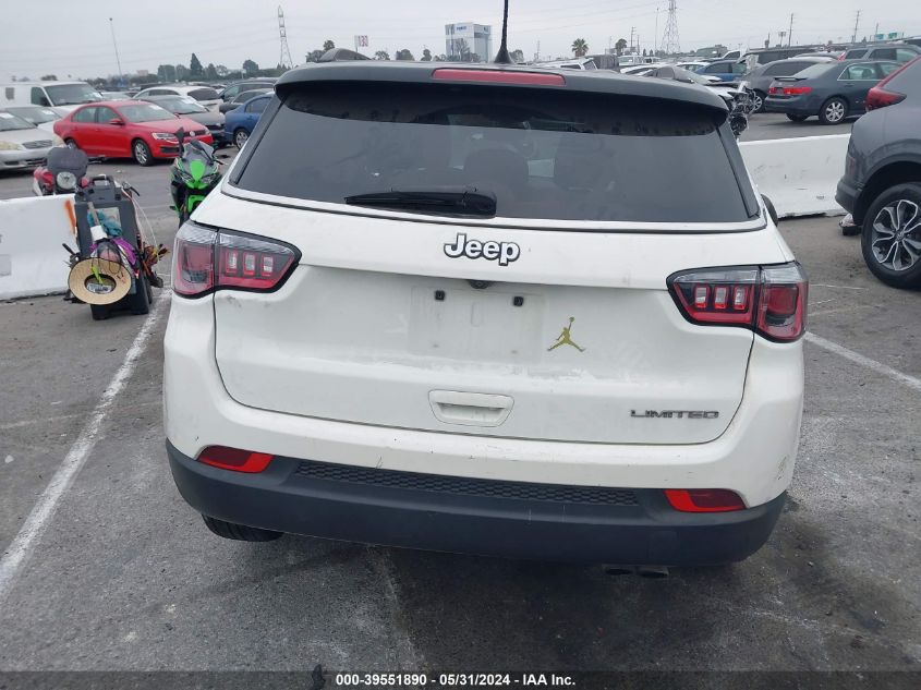 2020 Jeep Compass Limited Fwd VIN: 3C4NJCCB5LT150596 Lot: 39551890