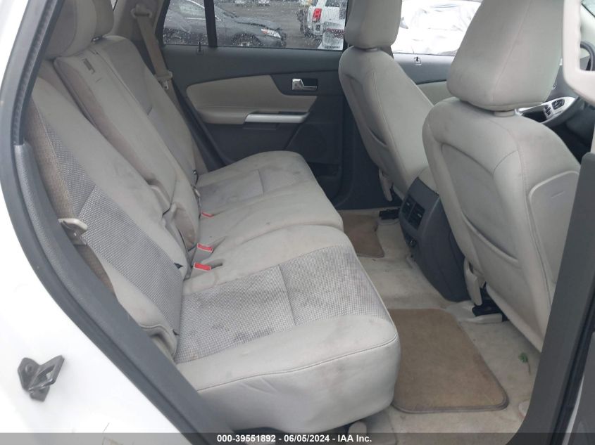 2011 Ford Edge Sel VIN: 2FMDK4JCXBBA14447 Lot: 39551892