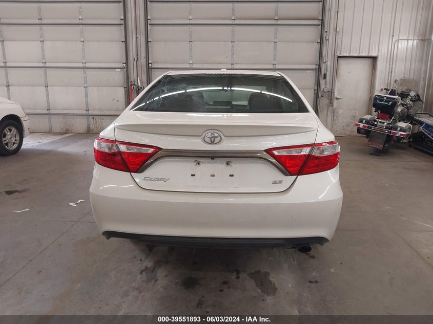 2016 Toyota Camry Se VIN: 4T1BF1FK7GU185300 Lot: 39551893