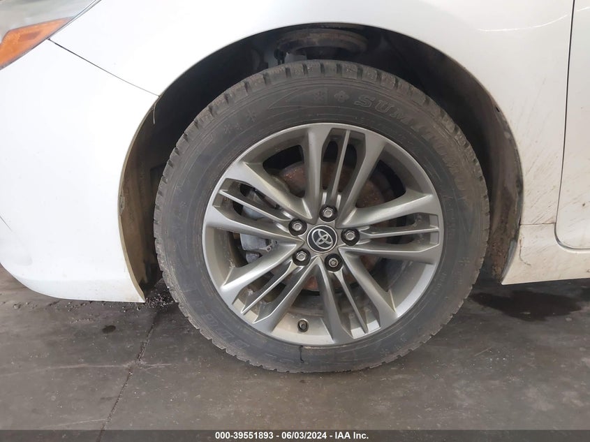 2016 Toyota Camry Se VIN: 4T1BF1FK7GU185300 Lot: 39551893