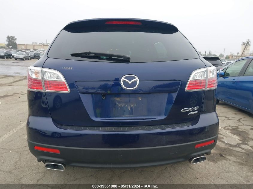 2010 Mazda Cx-9 Touring VIN: JM3TB3MV5A0221682 Lot: 39551900