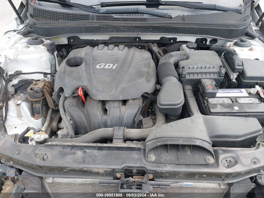 2013 Hyundai Sonata Se VIN: 5NPEC4AC4DH724778 Lot: 39551905