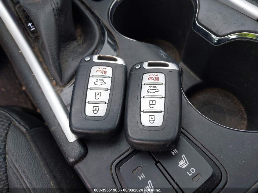 2013 Hyundai Sonata Se VIN: 5NPEC4AC4DH724778 Lot: 39551905