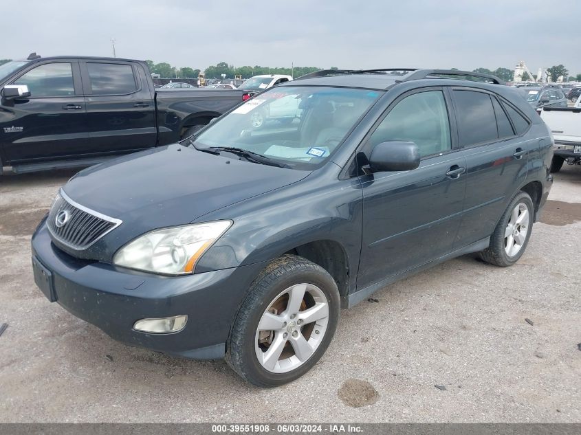 2007 Lexus Rx 350 VIN: 2T2GK31U77C025243 Lot: 39551908