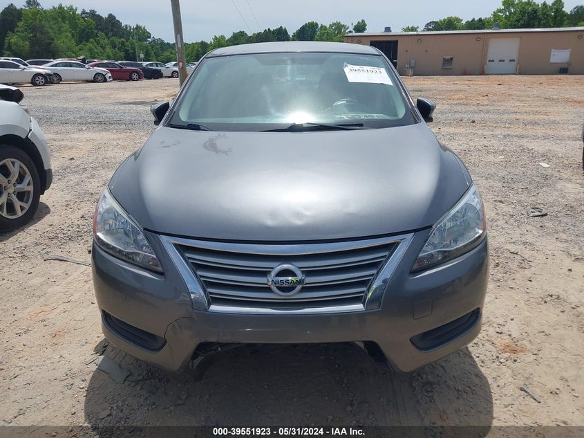 2015 Nissan Sentra S VIN: 3N1AB7AP1FY371169 Lot: 39551923