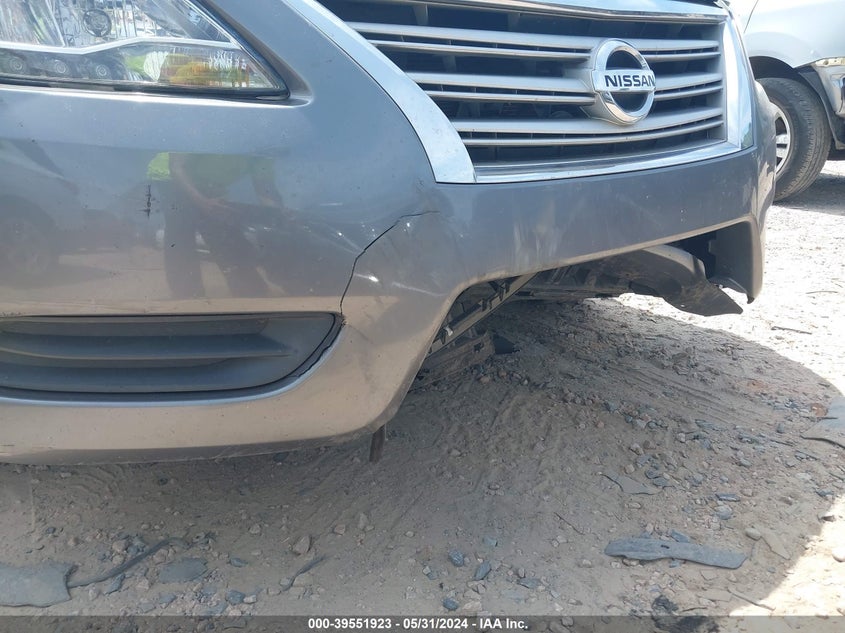 2015 Nissan Sentra S VIN: 3N1AB7AP1FY371169 Lot: 39551923