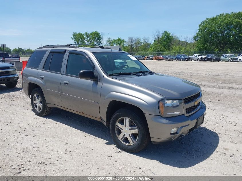 2007 Chevrolet Trailblazer Lt VIN: 1GNDT13S072182817 Lot: 39551928