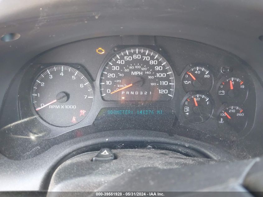 2007 Chevrolet Trailblazer Lt VIN: 1GNDT13S072182817 Lot: 39551928