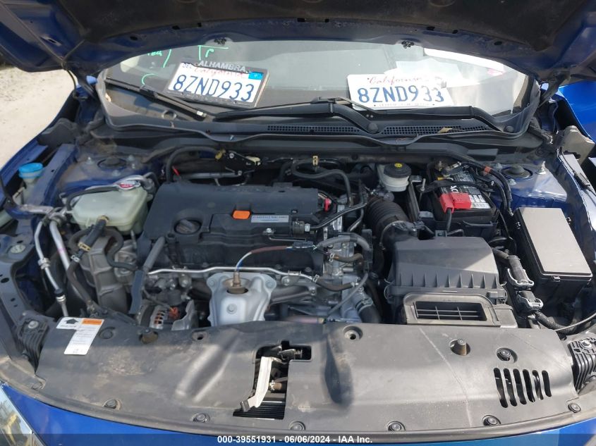 2017 HONDA CIVIC LX - 2HGFC2F53HH538801