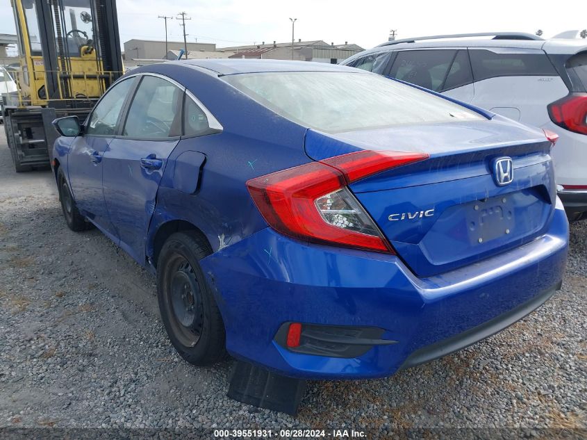 2017 Honda Civic Lx VIN: 2HGFC2F53HH538801 Lot: 39551931