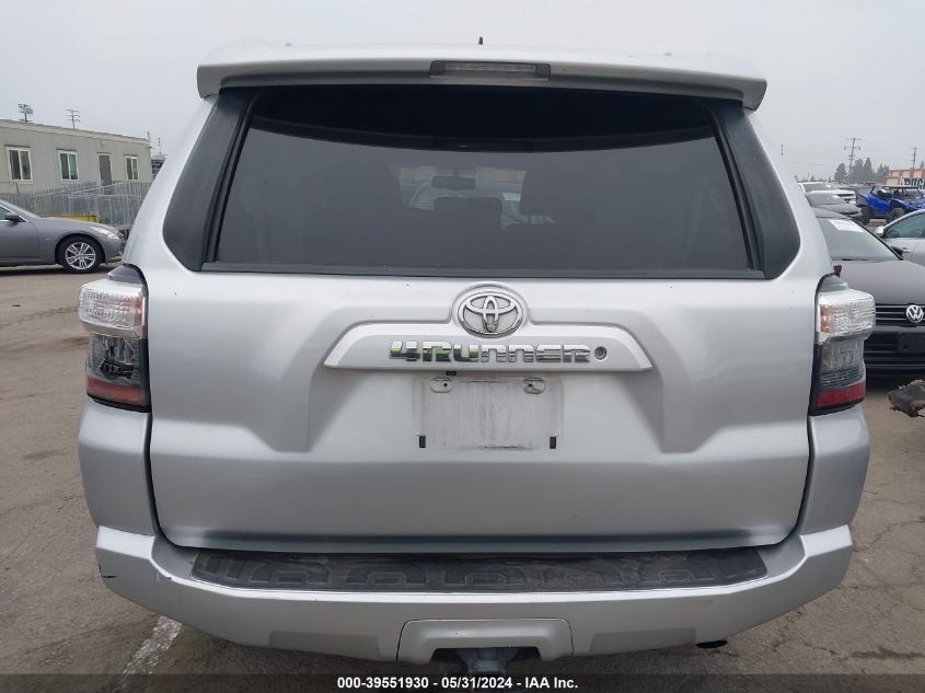 2016 Toyota 4Runner Sr5/Limited/Sr5 Premium VIN: JTEZU5JR3G511371 Lot: 39551930