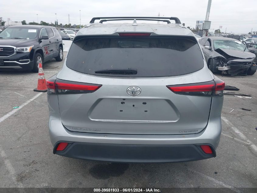 2020 Toyota Highlander Xle VIN: 5TDGZRBH7LS046812 Lot: 39551933